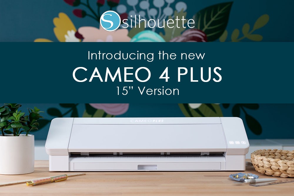 Silhouette Cameo 4 Plus Max. cutting width: 370 mm Colour: white