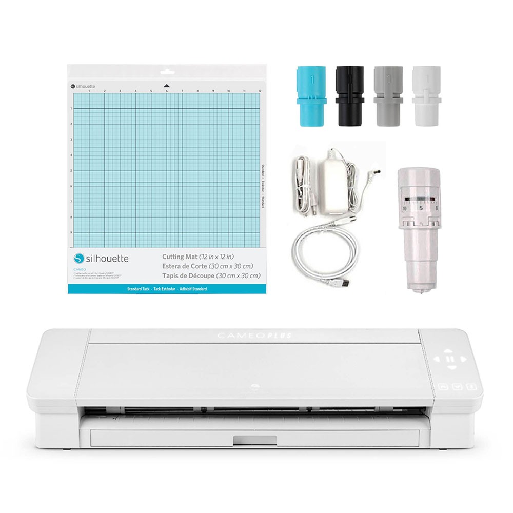 Silhouette Cameo 4 Plus Electronic Cutter - White