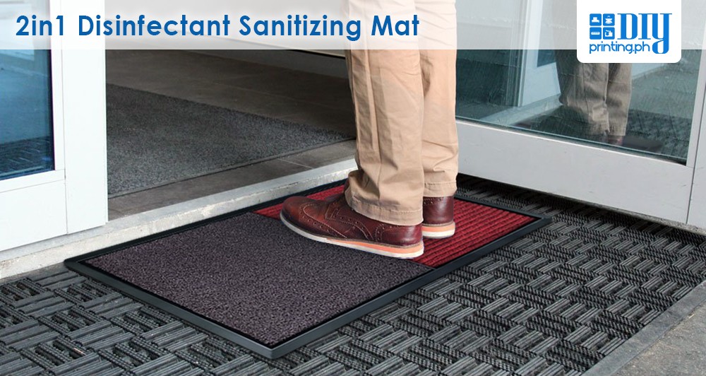 Dropship 2 In 1 Disinfecting Sanitizing Floor Entrance Mat