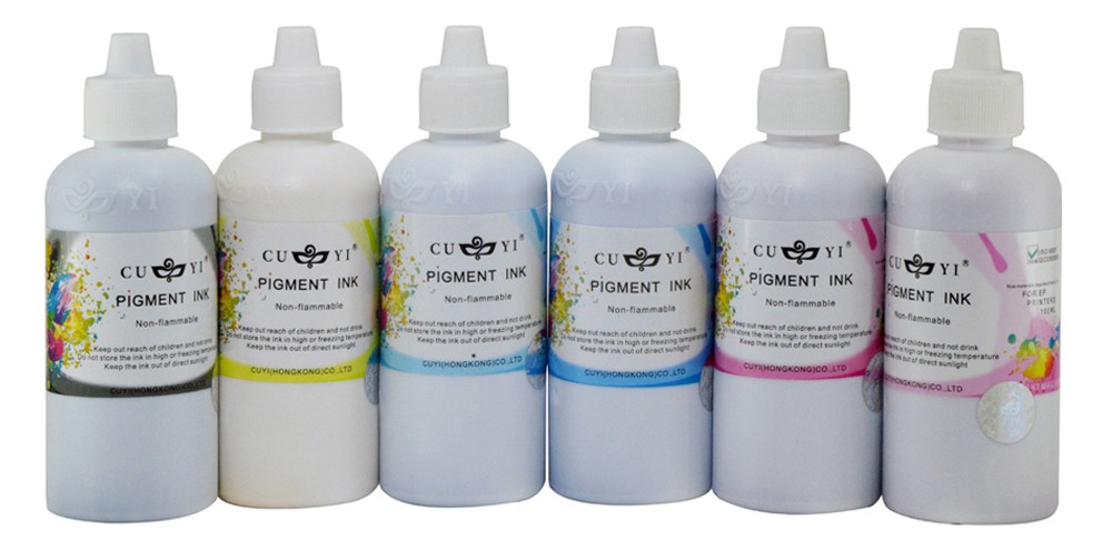 Premium Pigment Ink - 100 ml Black for HP (IP100-4-AH)