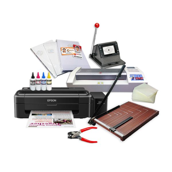 Pvc Id Maker Business Package With Printer Diy Printing Online Store